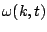 $\psi(k,t)$