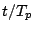 $t/T_p$