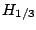 \ensuremath{H_{1/3}}