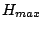 $H_{max}$