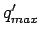 \ensuremath {q_{max}^\prime }