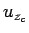 $u_{z_c}$