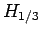 $H_{1/3}$